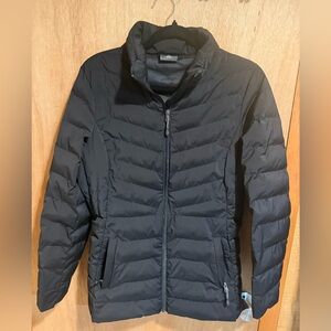 32 Degrees Black Quilted Puffer Jacket